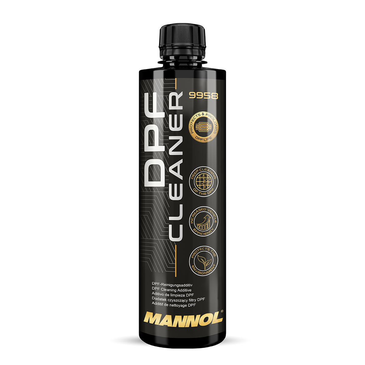 NETTOYANT FILTRE A PARTICULE (FAP)DIESEL+ SYSTÈME D'INJECTION+AMELIORE LA COMBUTION+REDUCTION CONSOMMATION 400ML/60L MANNOL