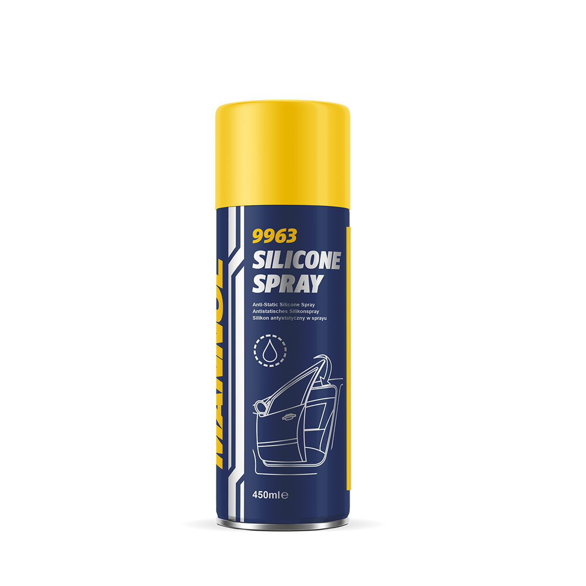 SILICONE SPRAY 450ML MANNOL