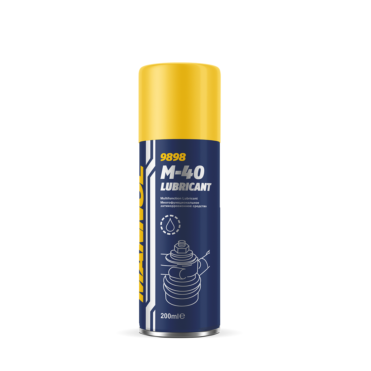 DEGRIPAANT LUBRIFIANT M-40 200ML MANNOL