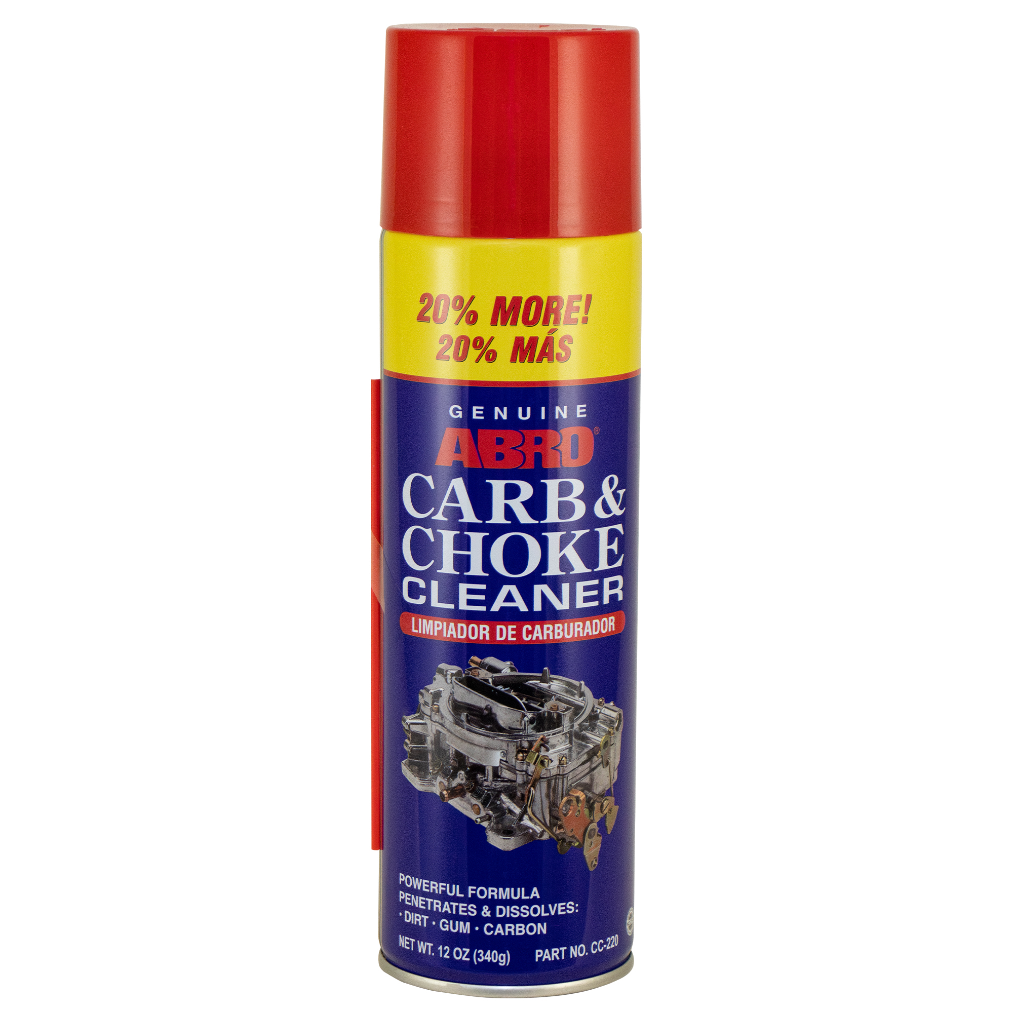 NETTOYANT CARBURATEUR 340GR ABRO