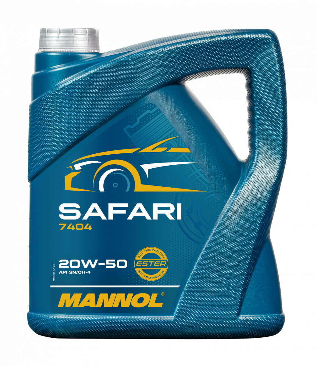 HUILE MOTEUR 20W50 4L SAFARI 7404-4 MANNOL