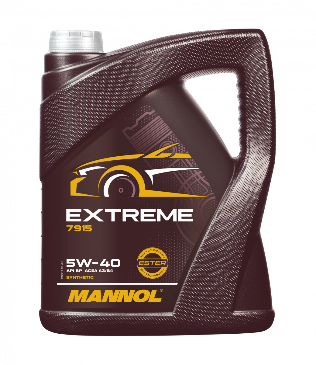 HUILE MOTEUR 5W40 5L EXTREME 7915-5 MANNOL