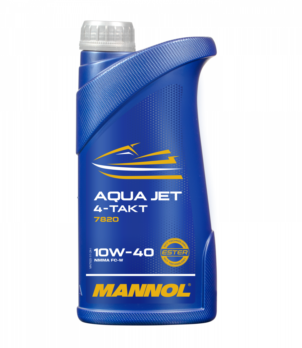 10W40 1L HUILE AQUA JET 4-TAKT 7820 MANNOL