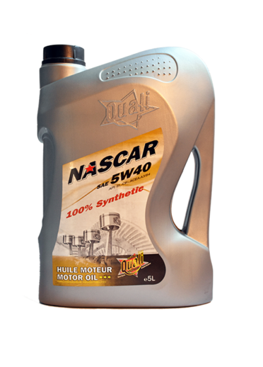 HUILE MOTEUR 5W40 5L QUALI NASCAR SL/CF