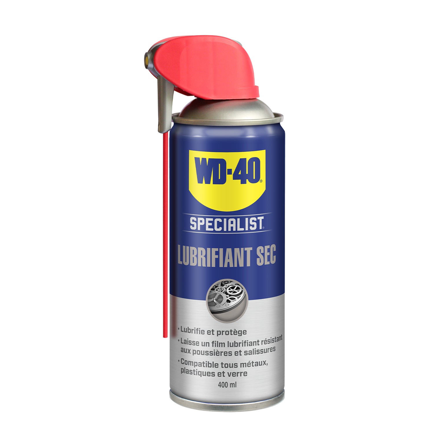 LUBRIFIANT SEC AU PTFE 400ML WD-40