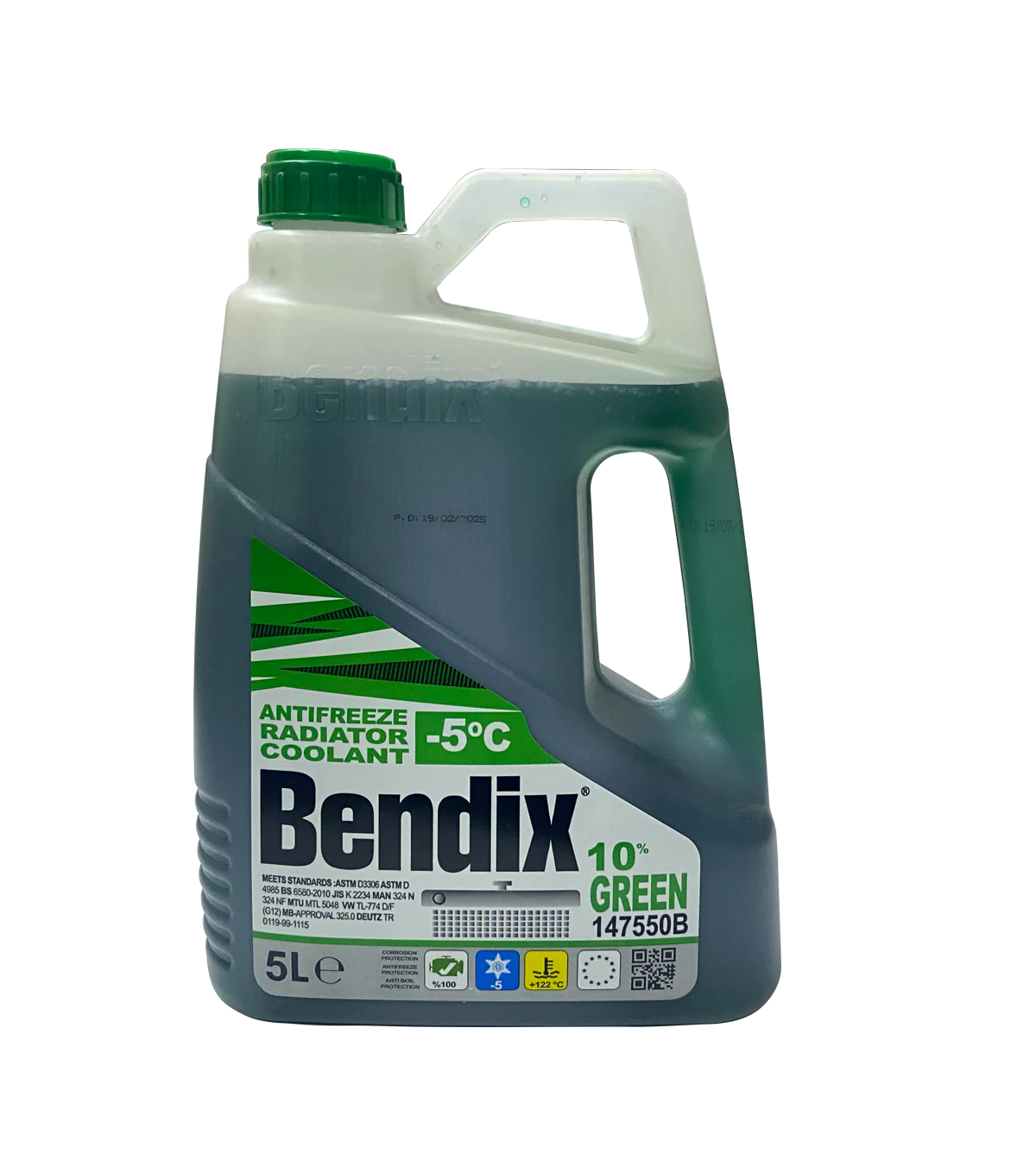 EAU RADIATEUR VERT 5L BENDIX