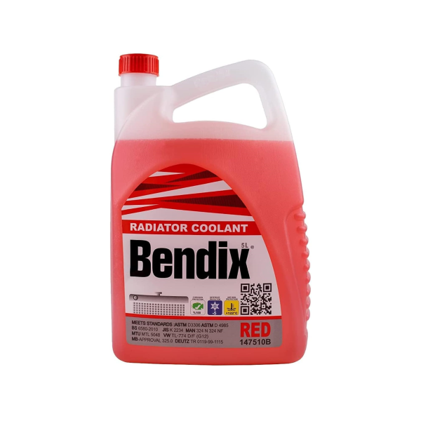 EAU RADIATEUR ROUGE 5L BENDIX