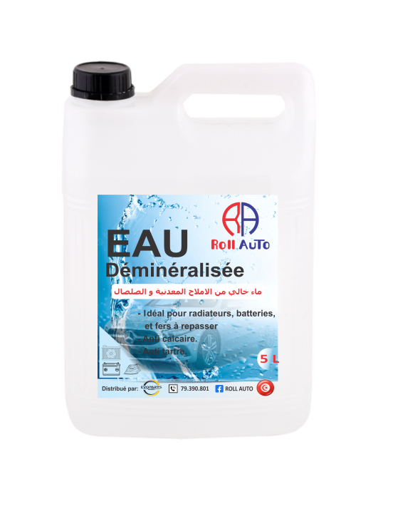 EAU DEMINIRALISE 5L ROLL AUTO
