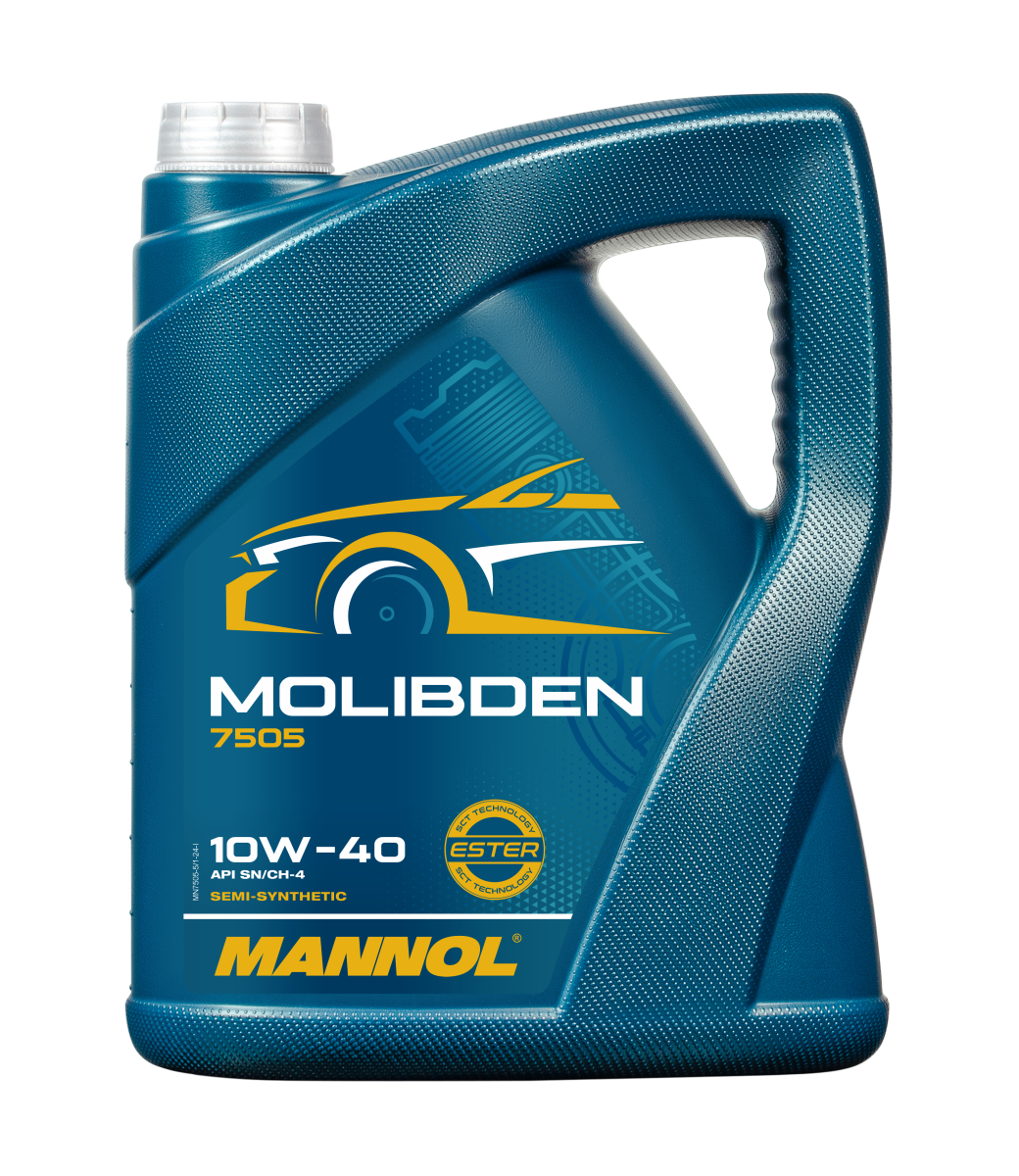 10W40 5L MOLIBDEN 7505-5 MANNOL