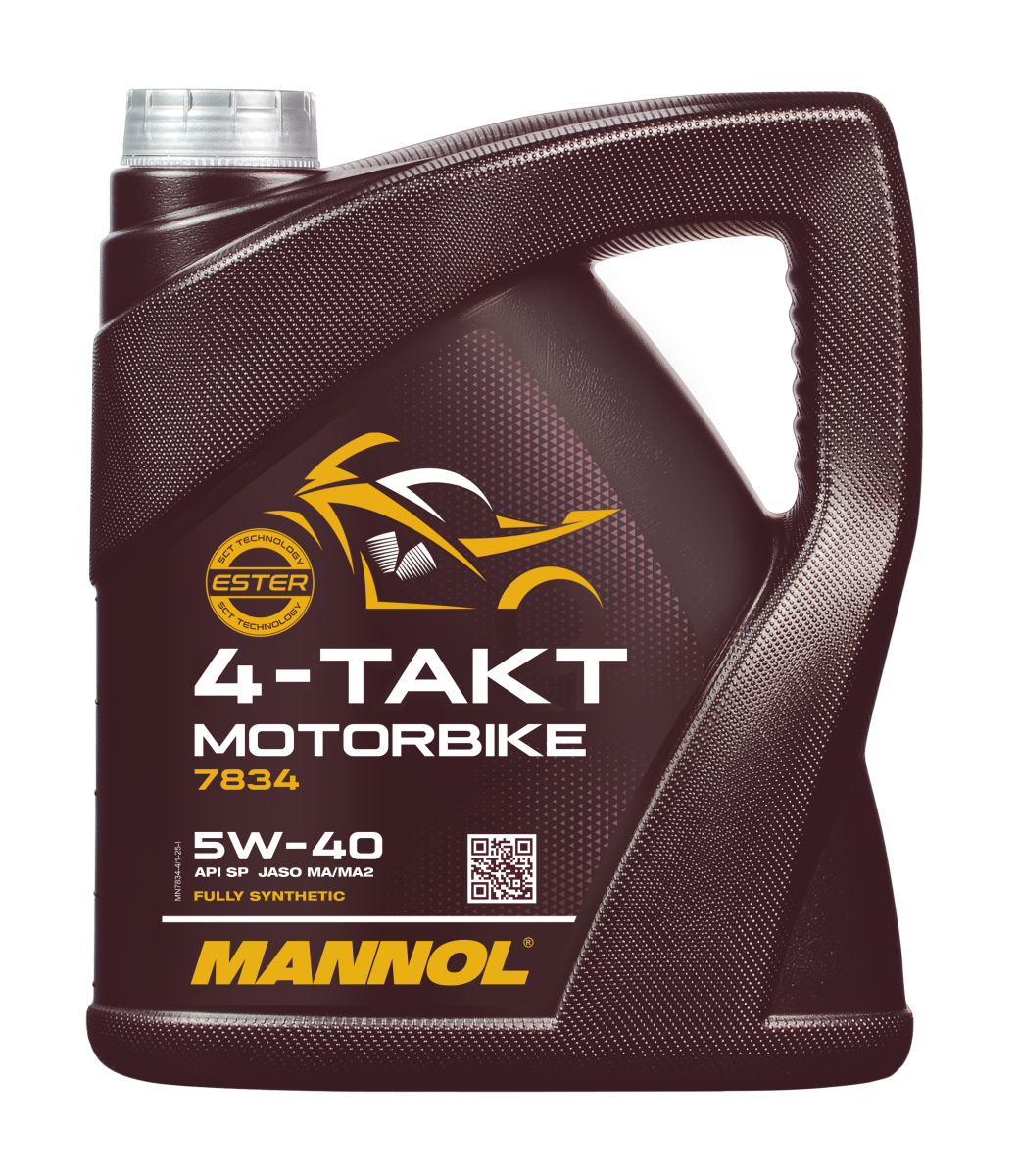 5W40 MOTORBIKE 4-TAKT API SP 4L MANNOL