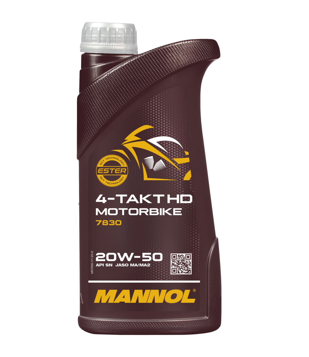 4T 20W50 1L MOTORBIKE MANNOL