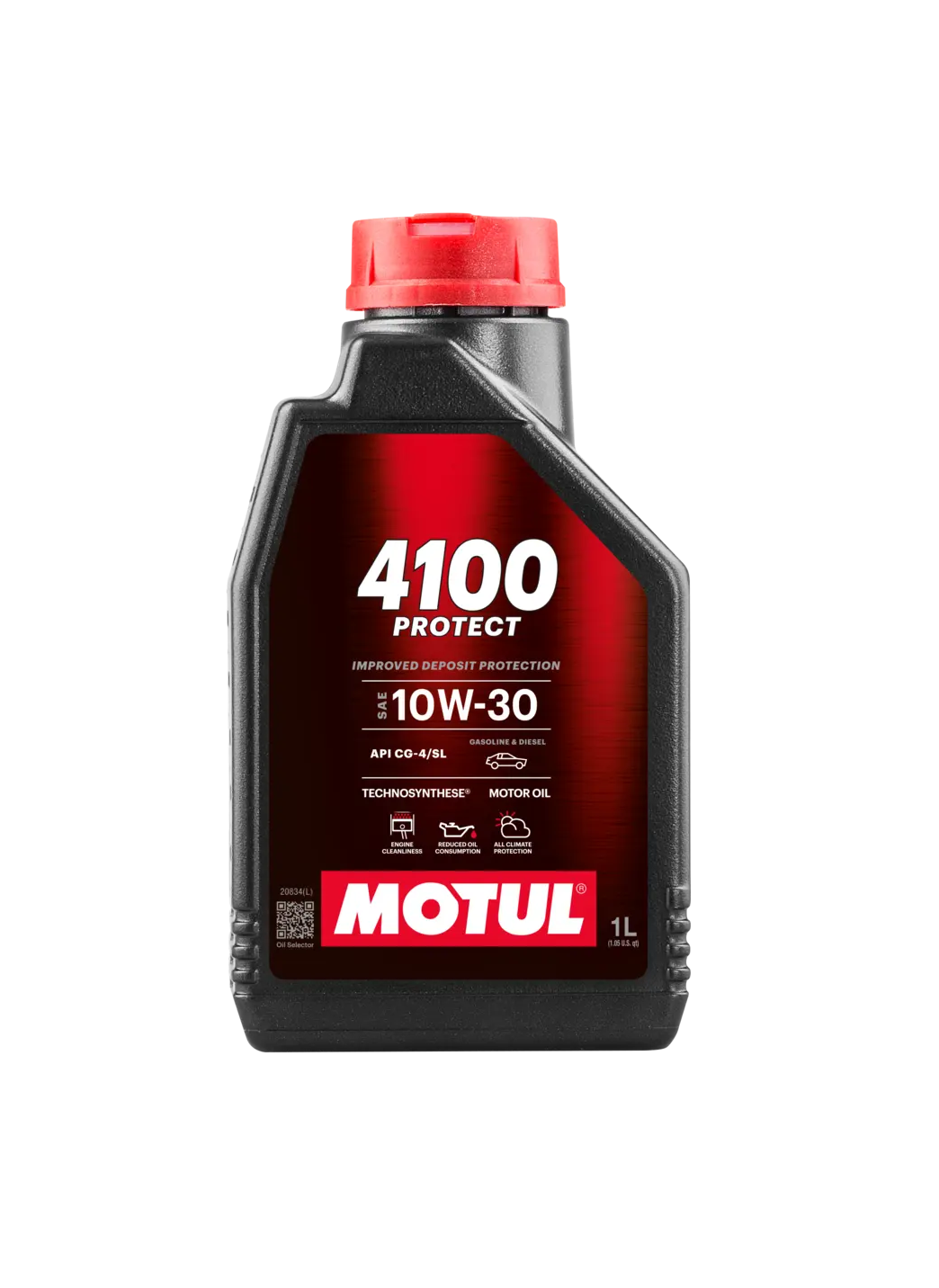 HUILE MOTEUR 10W30 1L 4100 PROTECT MOTUL