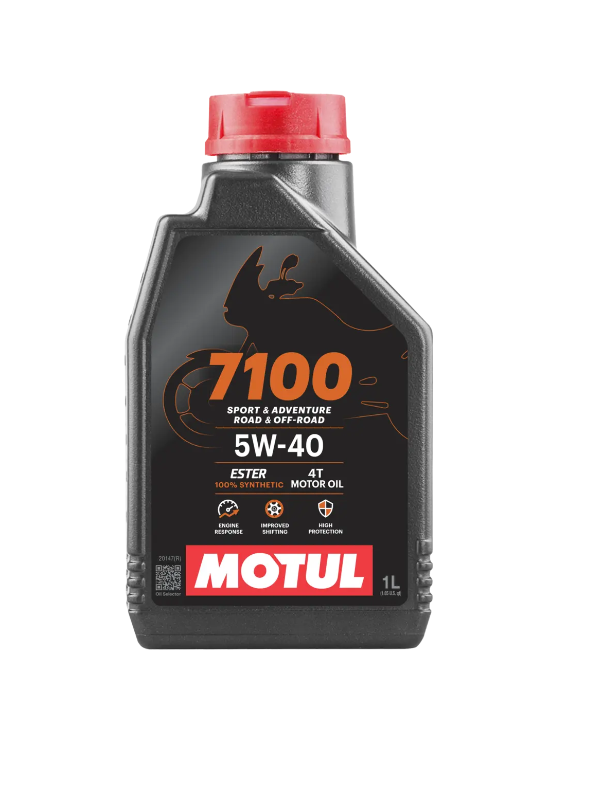 HUILE MOTEUR 5W40 1L 4T 7100 MOTUL