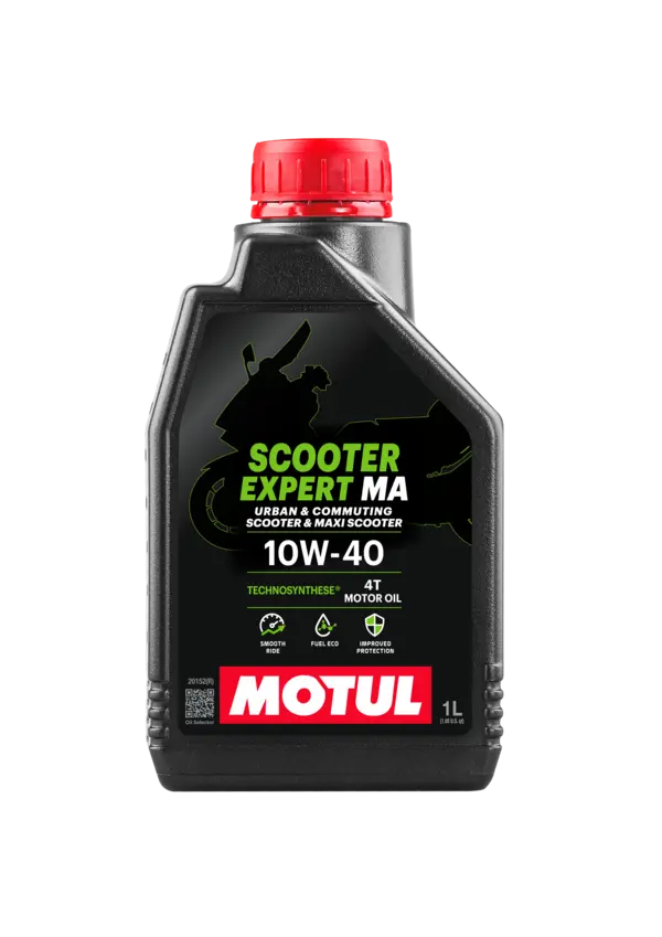 HUILE MOTEUR 10W40 1L SCOOTER EXPERT 4T MA MOTUL