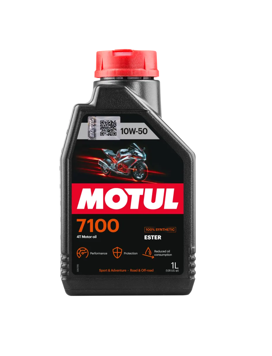 HUILE MOTEUR 10W50 1L 7100 4T MOTUL