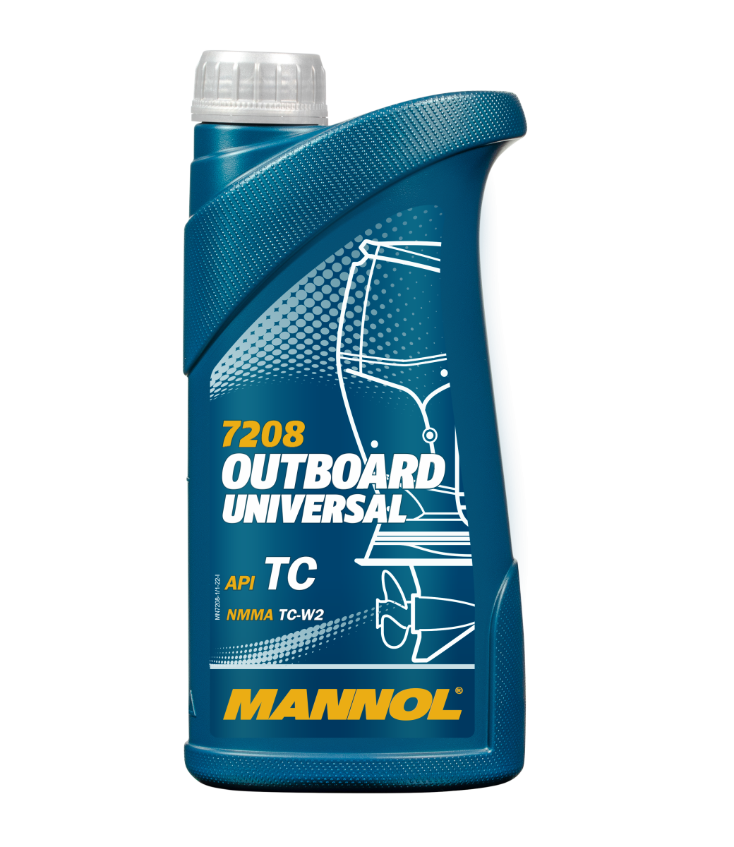 OUTBOARD UNIVERSAL 1L TC-W2 MANNOL